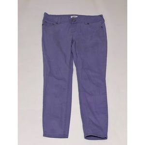 Candie’s Purple Skinny Jeans